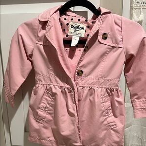 OshKosh B'gosh Light Pink Raincoat for Kids